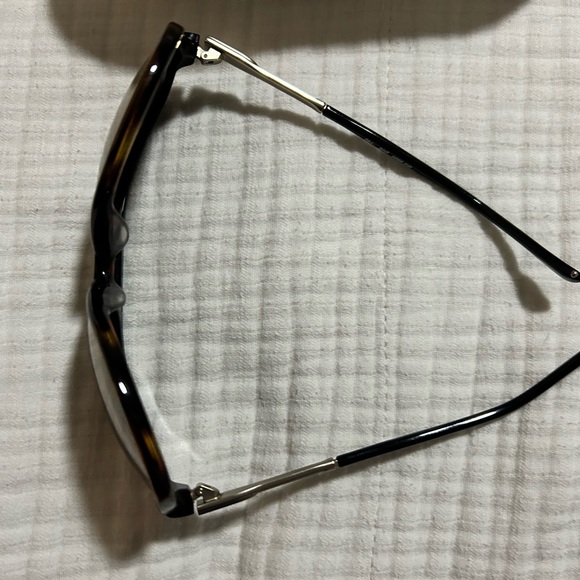 LIKE NEW Chloe Brown Gradient Oversized Aviator Sunglasses - Picture 2 of 7